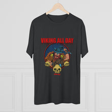 Load image into Gallery viewer, Viking All Day Unisex Tri-Blend Crew Tee
