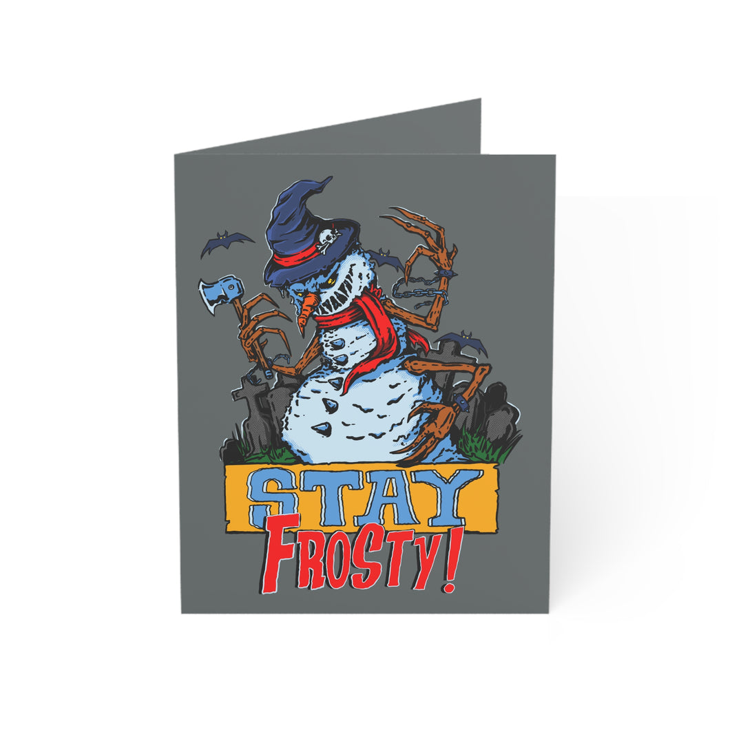 Stay Frosty Greeting Cards (10)