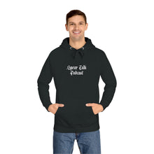 Load image into Gallery viewer, With St. Michael I Stand Unisex Fleece Hoodie

