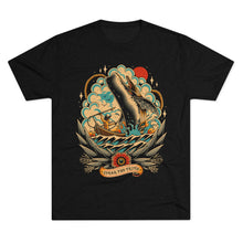 Load image into Gallery viewer, Spear The Truth (Whale) Unisex Tri-Blend Crew Tee
